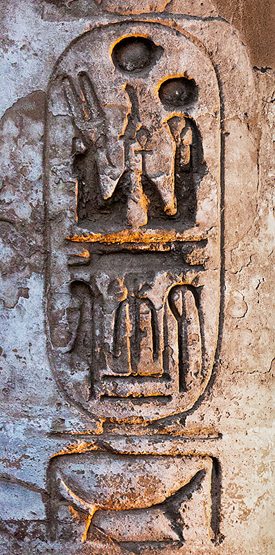 Cartouche from Column