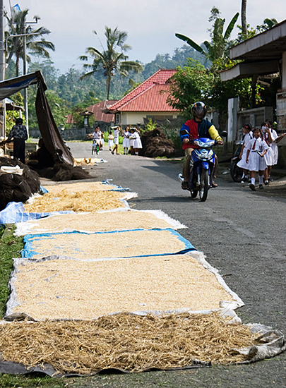 Drying on the Roads