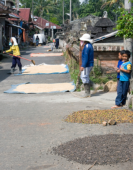 Drying on the Roads