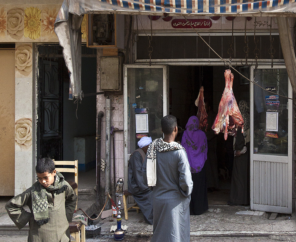 Luxor :: Waiting at the Butcher Shop